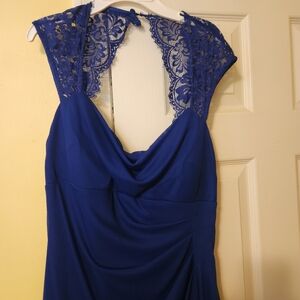 Royal blue cocktail dress size 12